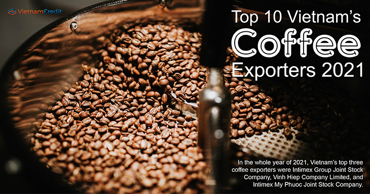 Top 10 Vietnam’s coffee exporters 2021